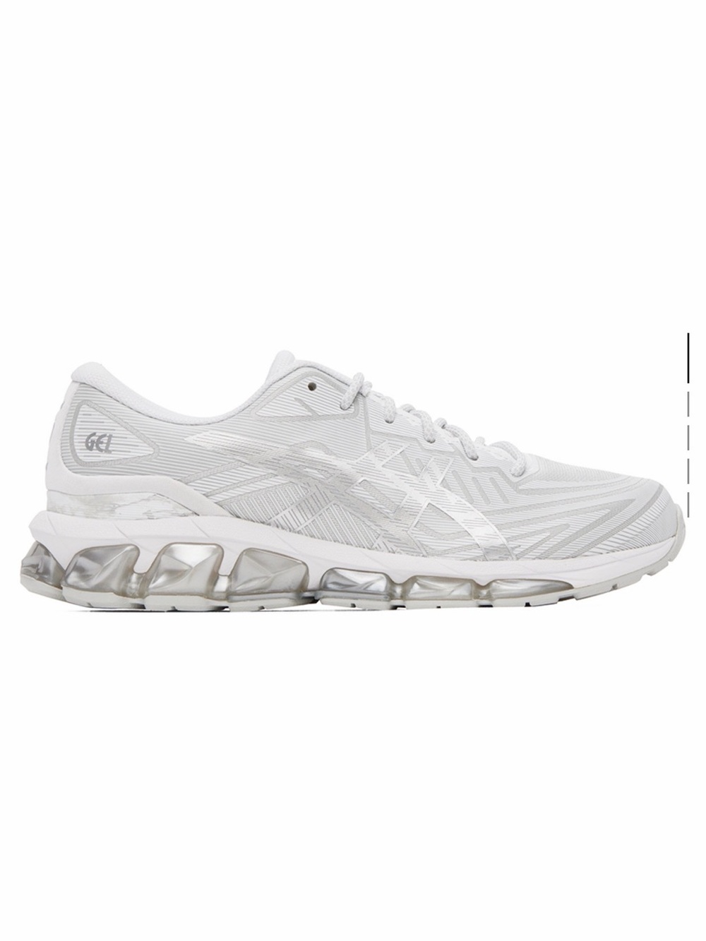 ASICS silver gel-quantum 360 VII sneakers